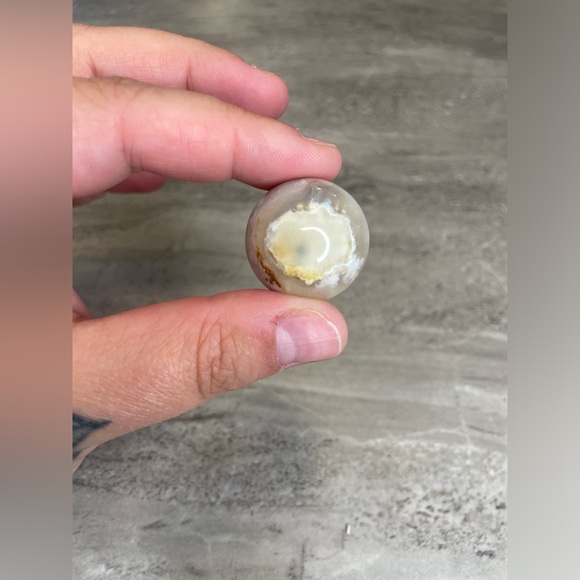 Flower Agate Sphere - Picture 1 of 2